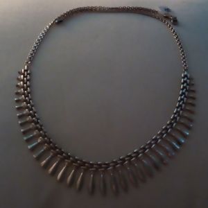 This lovely necklace is vintage and it is Sterling Silver.